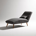Fauteuil de détente en tissu réglable, coloris gris
